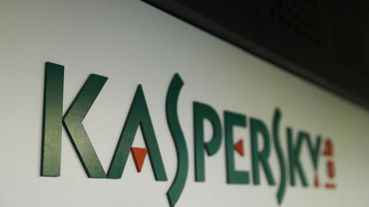 Una imagen del logo de Kaspersky.