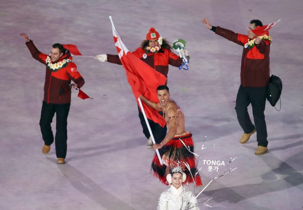 Inauguració dels Jocs Olímpics d'Hivern a Pyeongch