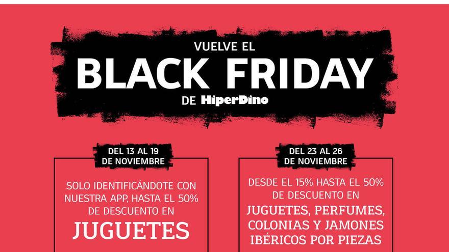 Comienza el Black Friday de HiperDino con juguetes al 50% de descuento