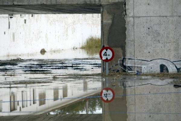 Fotogalería: Imágenes del temporal en Montañana, Zuera y Zaragoza capital