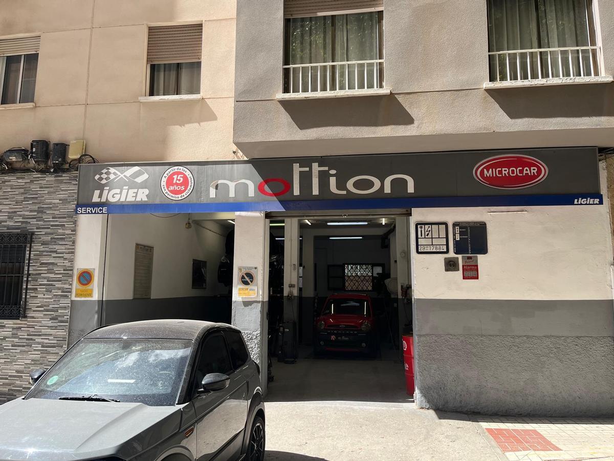 Un local de la calle Blanco Coris