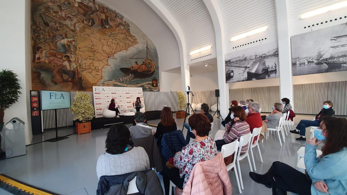 Una de las actividades desarrolladas durante la feria en el Espacio Séneca de Alicante