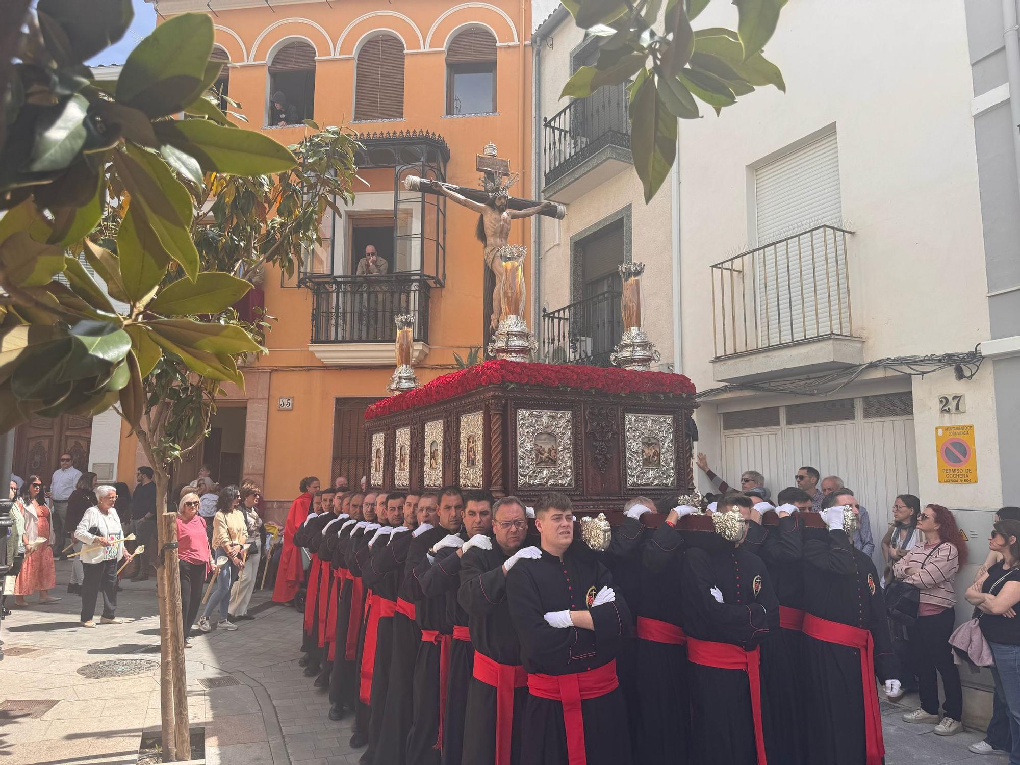 Doña Mecía. El Cristo del Calvario y María Santísima del Mayor Dolor