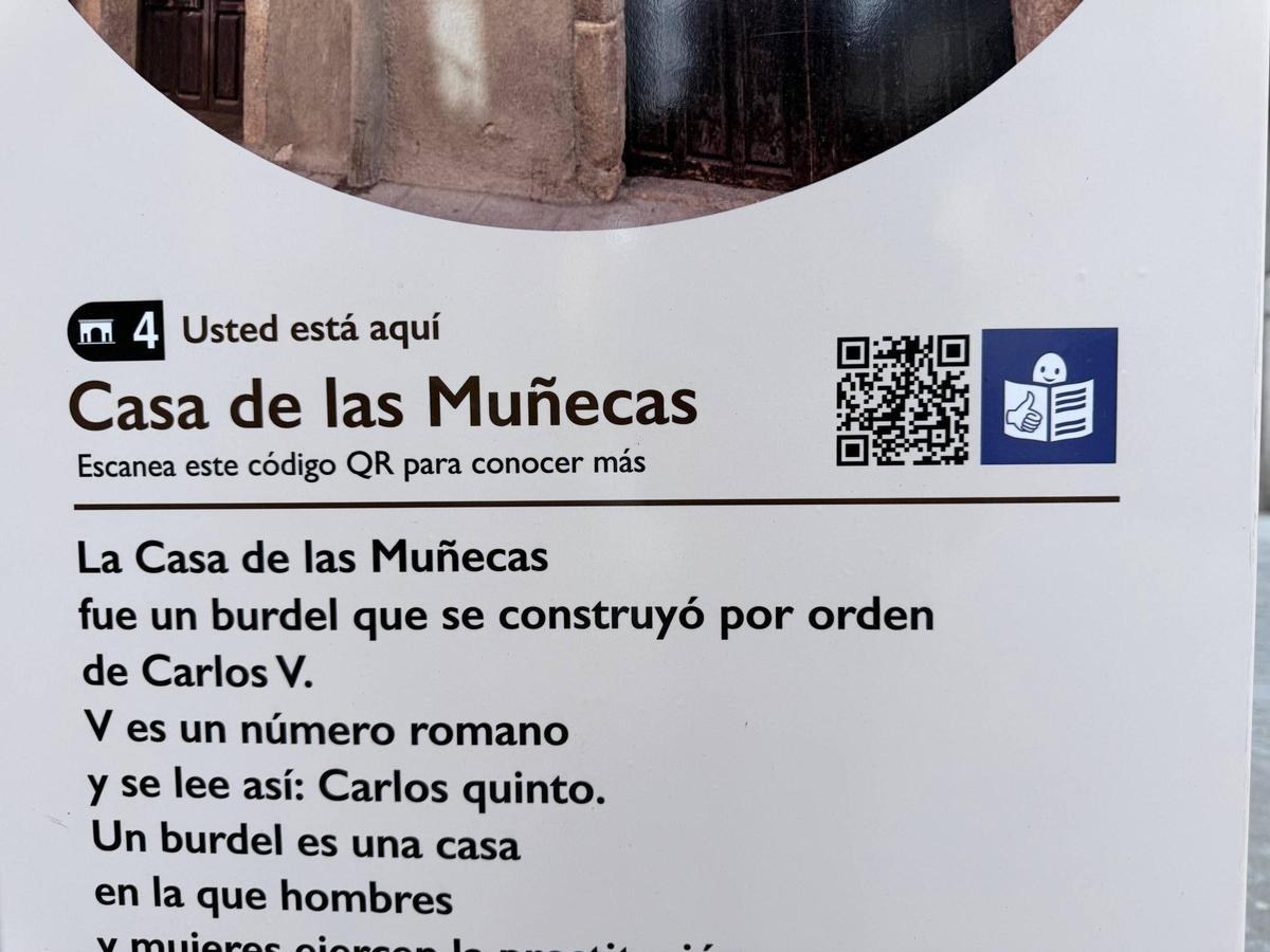 Imagen de un cartel accesible.