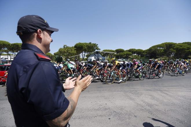 Las imágenes de la etapa de La Vuelta 2015