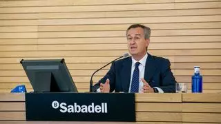 Banco Sabadell repite podio este año en la revalorización en bolsa