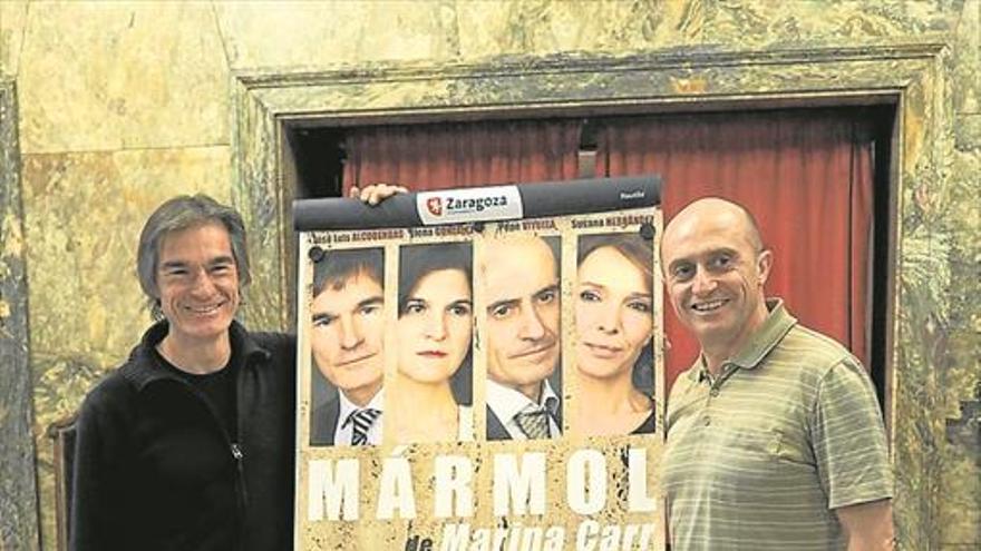 Pepe Viyuela se pone serio con la obra de Marina Carr ‘Mármol’