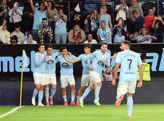 El Celta tiene la zaga más goleadora de LaLiga