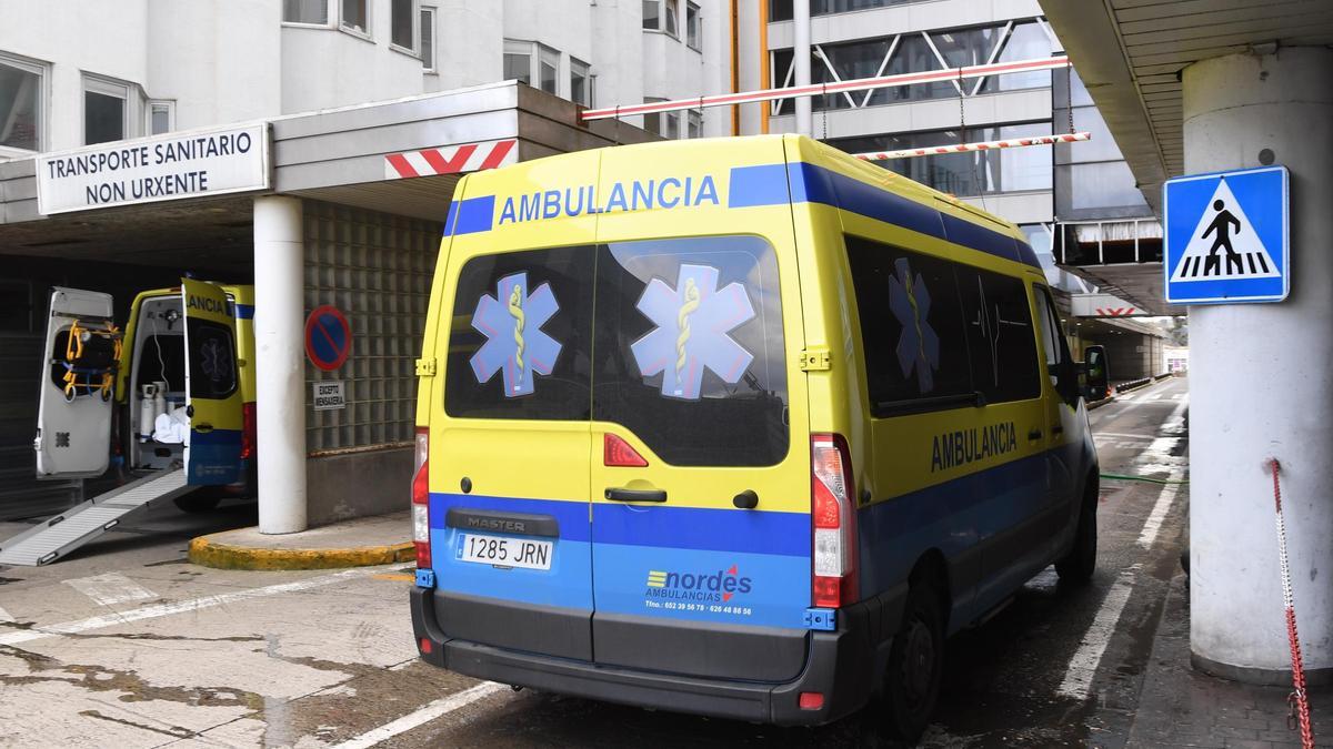 Ambulancia en el Chuac