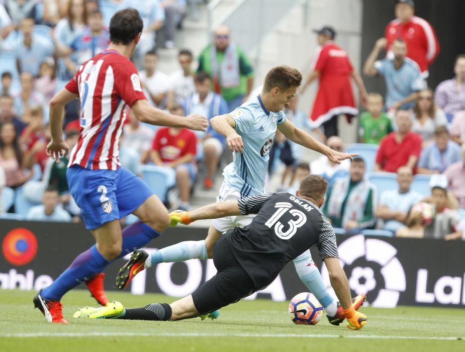El Atlético de Madrid arrasó al Celta en una segunda parte para el olvido después de que los vigueses hubieses sido superiores durante los primeros cuarenta y cinco minutos