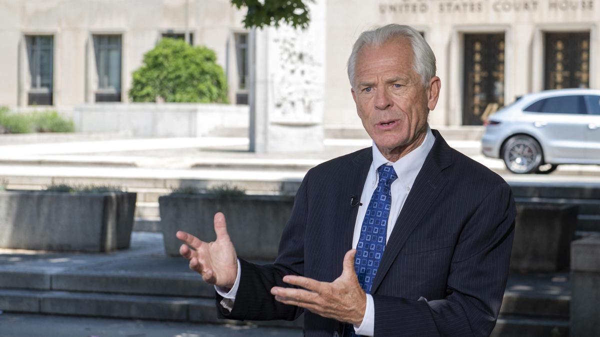 Archivo - Peter Navarro, exasesor del expresidente de Estados Unidos Donald Trump