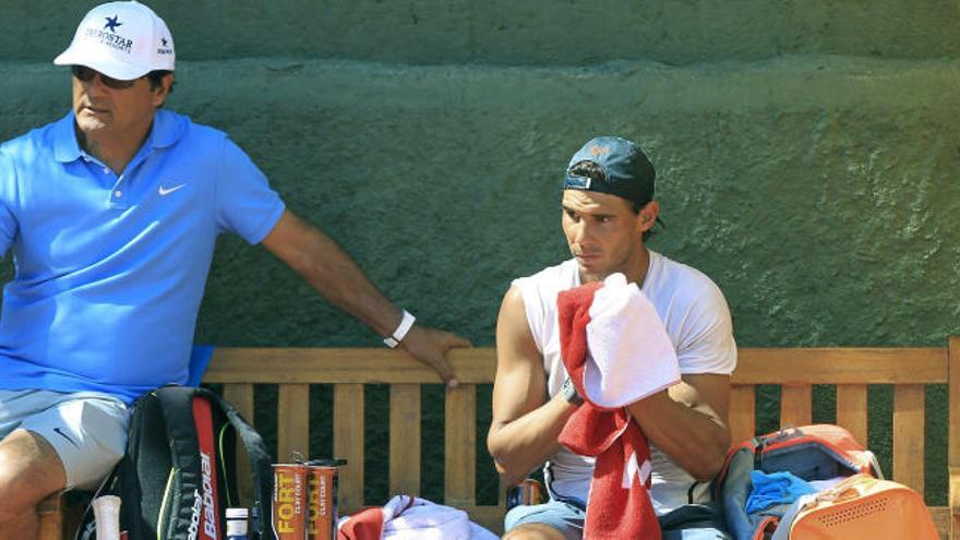 Toni Nadal y Rafa Nadal