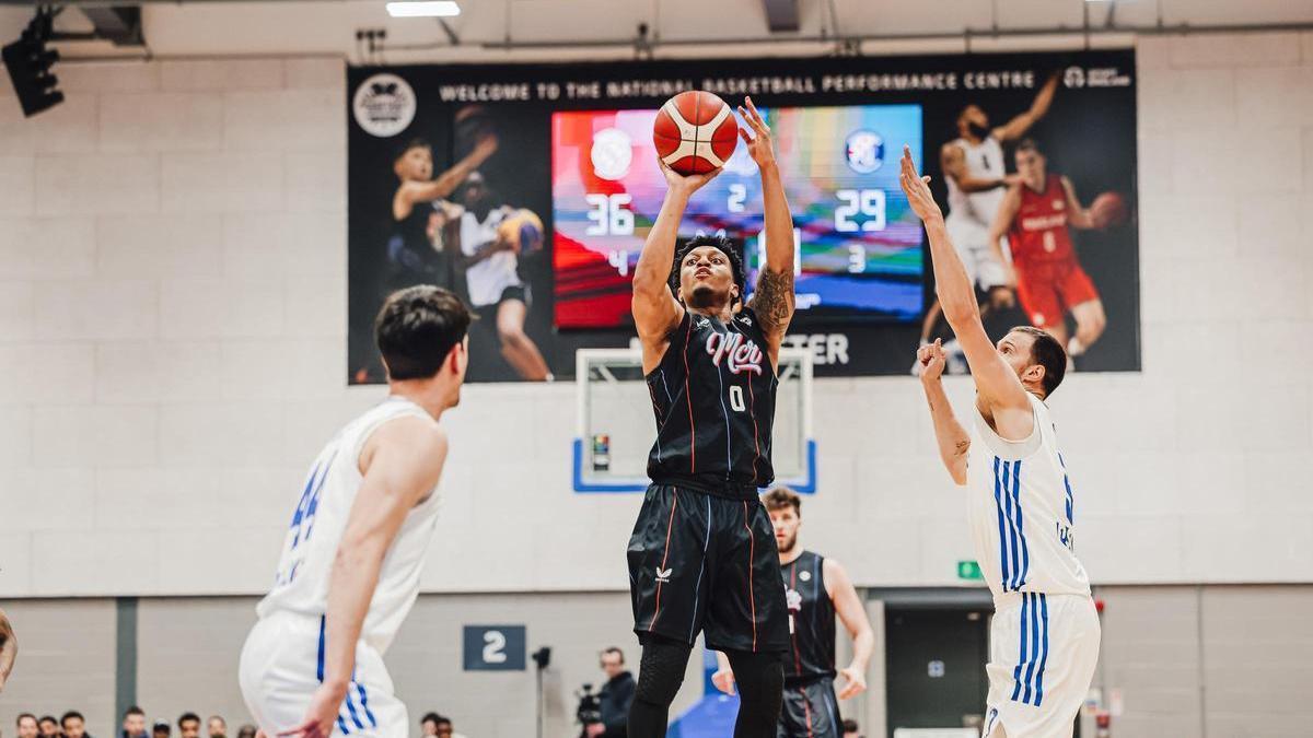 PJay Smith, durante un partido de la pasada temporada con el Manchester.
