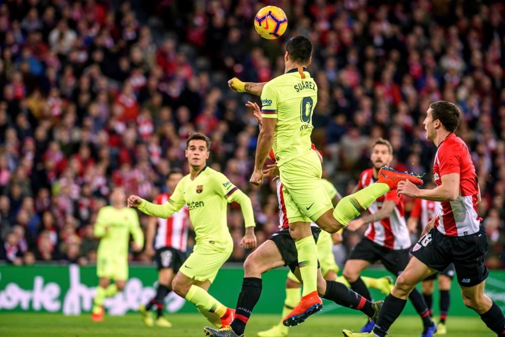 Les imatges de l'Athletic - Barcelona