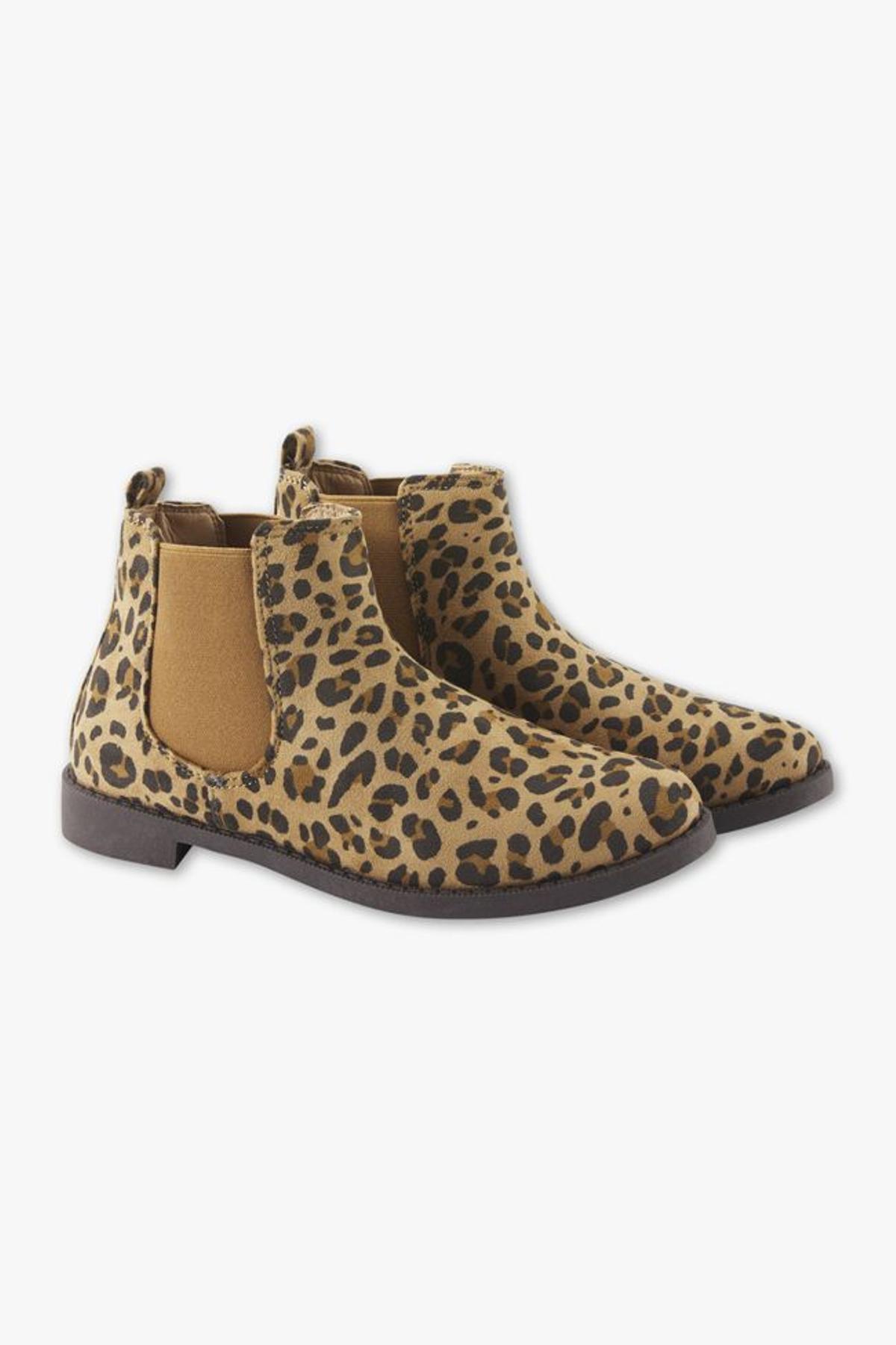 Botines de leopardo