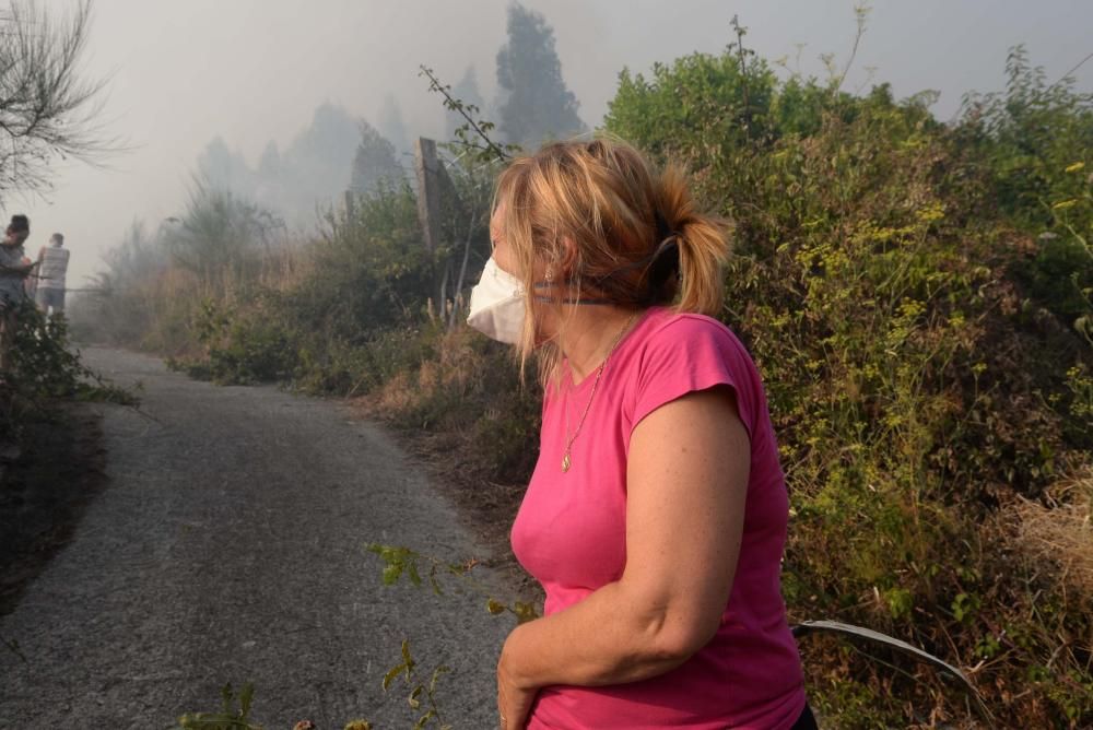 Incendio en Castroagudín