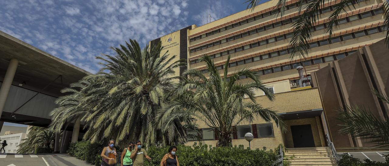 Vista del Hospital General de Elche.