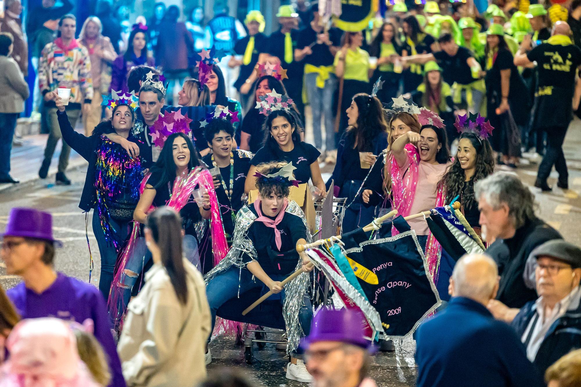 La Entrada de Peñas marca el inicio de las Fiestas de Benidorm