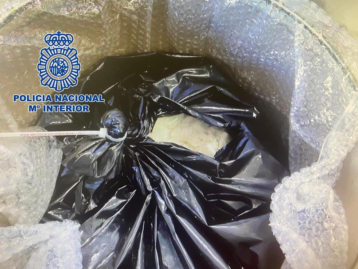 La Policía Nacional ha intervenido drogas sintéticas procedentes de China inéditas en España