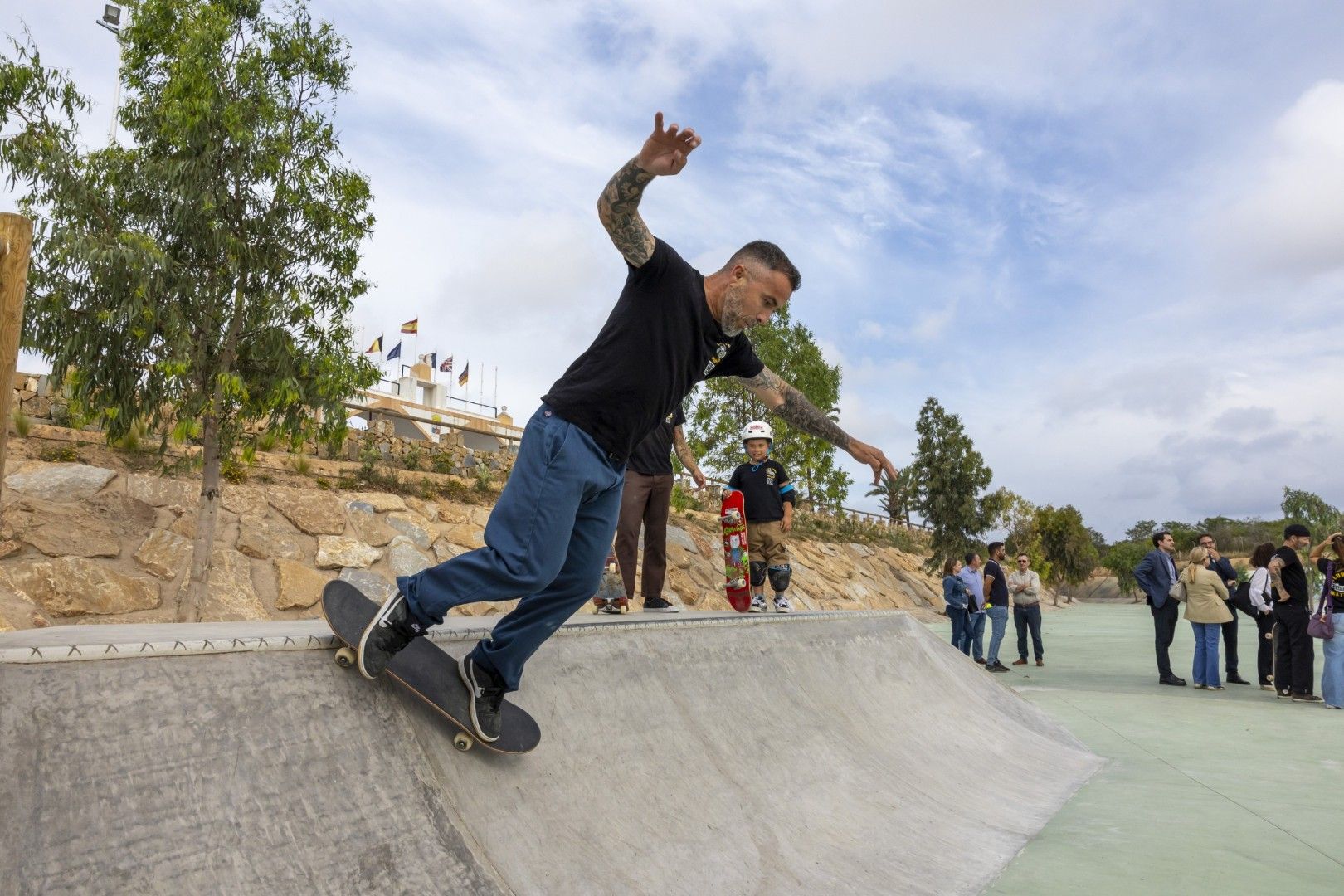Parque inundable y skateboard en Torrevieja
