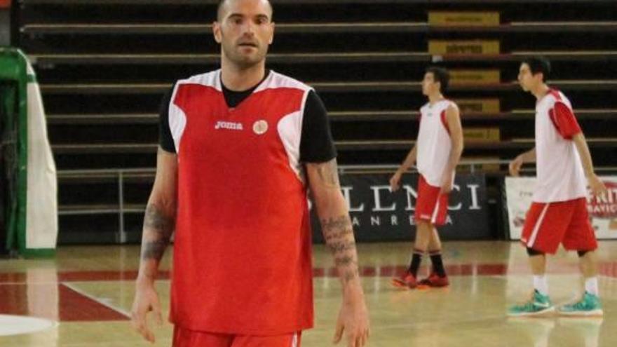 Pep Ortega va ser jugador del Bàsquet Manresa la temporada 2014-15