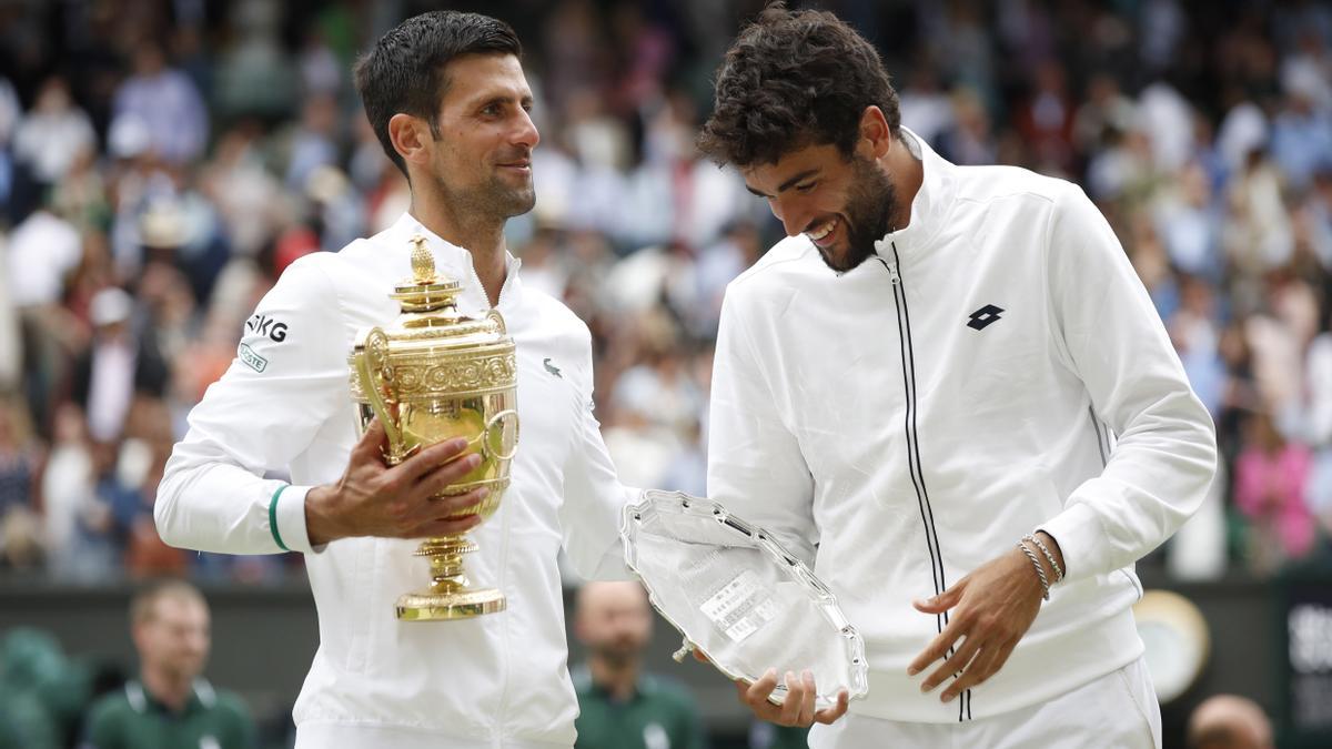 Final de Wimbledon: Djokovic - Berrettini