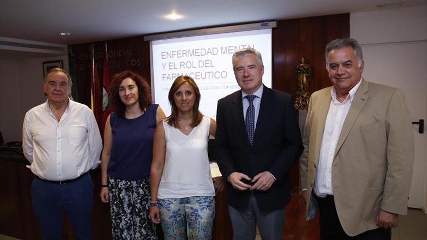 Conferencia sobre salud mental en el Colegio de Farmacéuticos