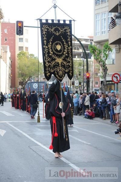 Procesión de la Soledad del Calvario en Murcia