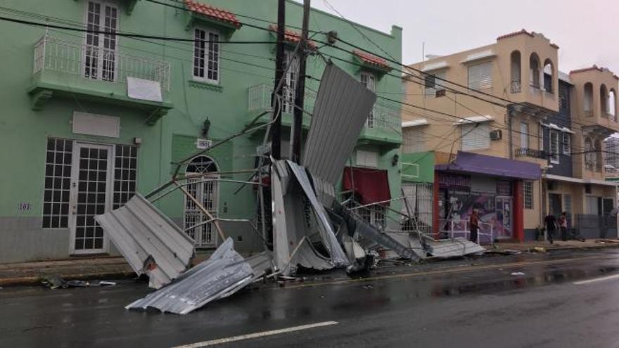 El huracán 'María' desata su furia en Puerto Rico