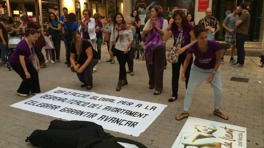 Imagen de un pasado acto organizado por la asociación de Dones de Llevant.