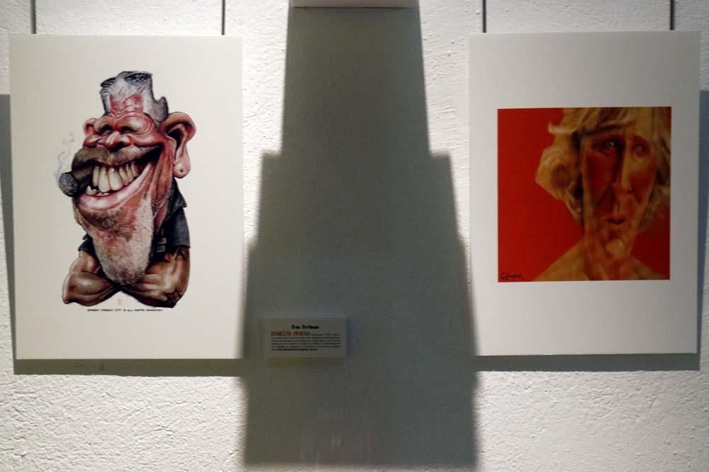 Pata negra, exposición de humor gráfico en la Casa de la Juventud.