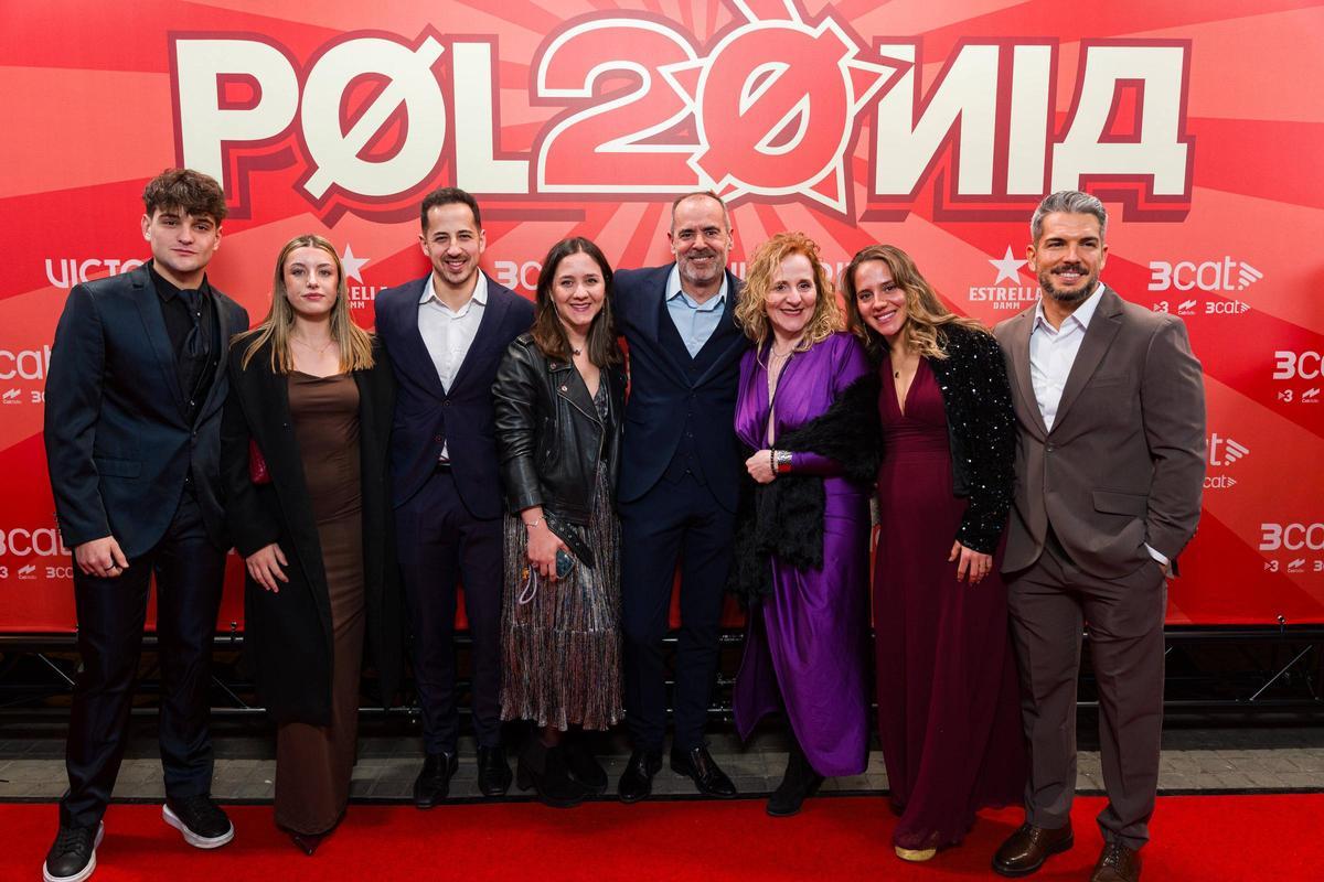 Alfombra roja del especial que celebra los 20 años de 'Polònia'