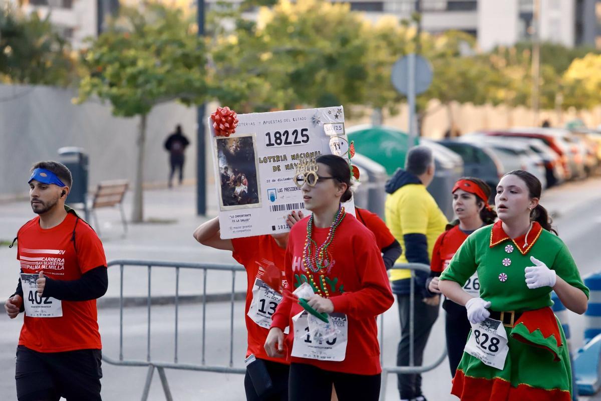 Celebración de la carrera popular de la San Silvestre de la Palma Palmilla