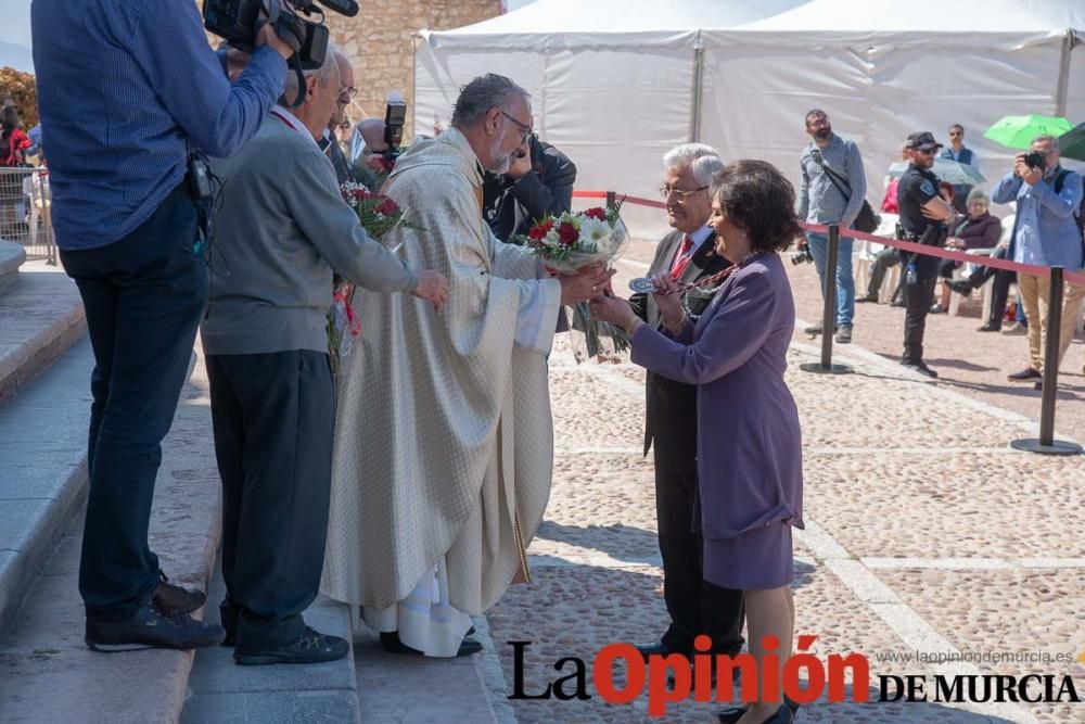 Ofrenda de flores en Caravaca