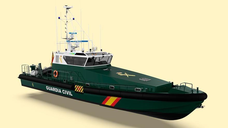 Rodman Polyships inicia el contrato para la Guardia Civil: así serán las dos patrulleras