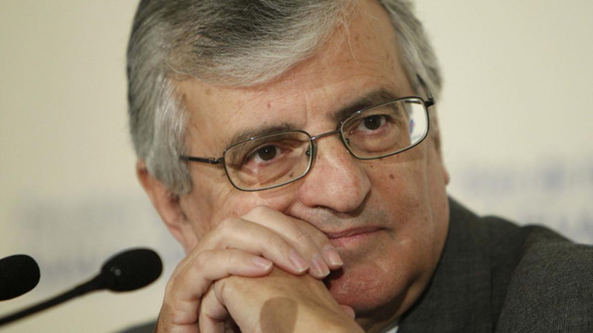 El fiscal general del Estado, Eduardo Torres-Dulce, durante un foro el pasado marzo