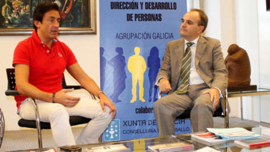 Presentación de la conferencia sobre Felicidad en el Trabajo, en la Fundación Barrier.