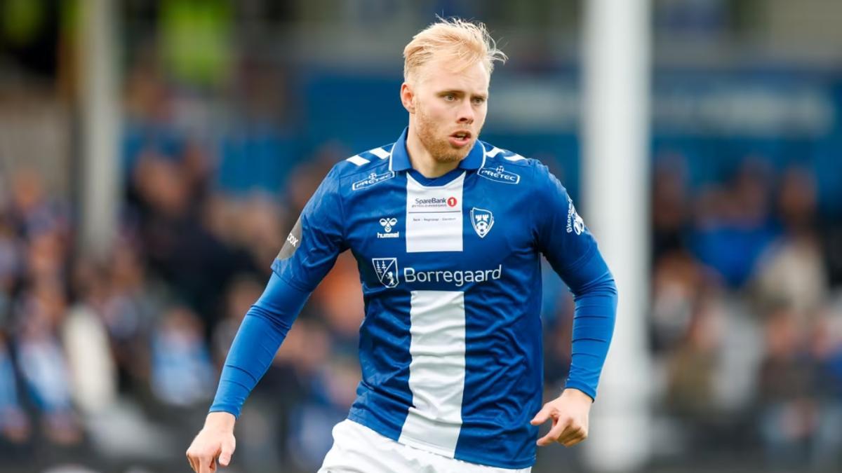 Sveinn Gudjohnsen, delantero del Sarpsborg 08