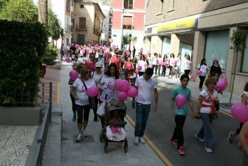 Marcha Popular contra el Cáncer de Mama en Lorca