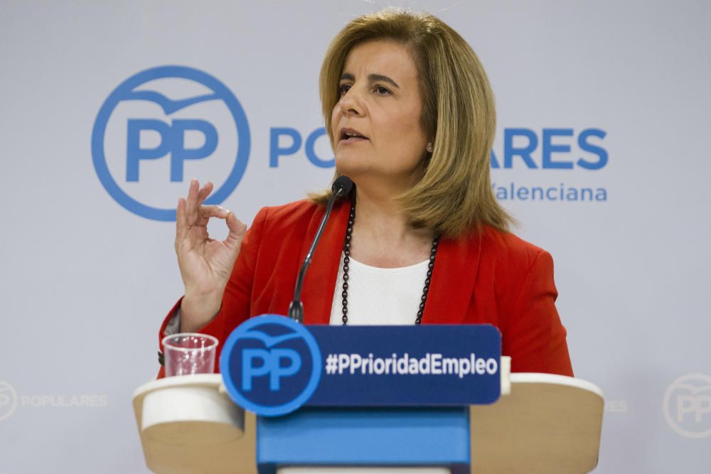 Jornadas sobre empleo del PP en Valencia