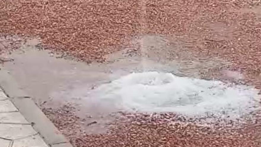 Granizada de Martes Santo en la provincia de Alicante