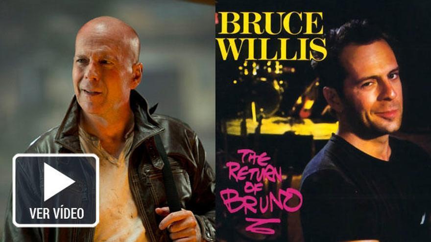 Bruce Willis y su disco debut &quot;The Return of Bruno&quot;.