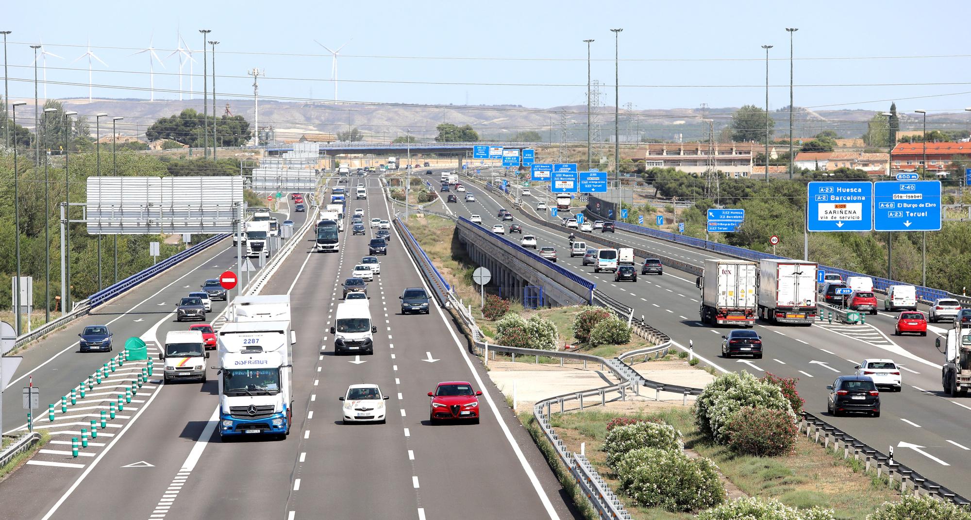 Comienza la operación salida en Aragón: más de 300.000 vehículos este fin de semana