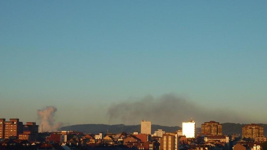 Contaminación en Gijón.