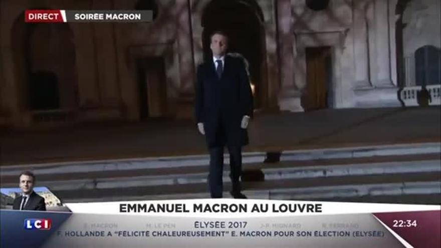 La fiesta de Macron, entre Napoleón y Mitterrand