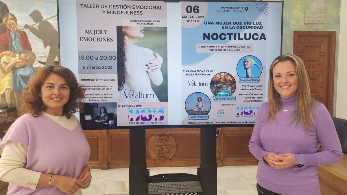 Rincón organizar talleres en pro de la mujer.