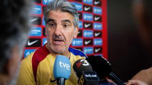 Carlos Ortega, entrenador del Barça.