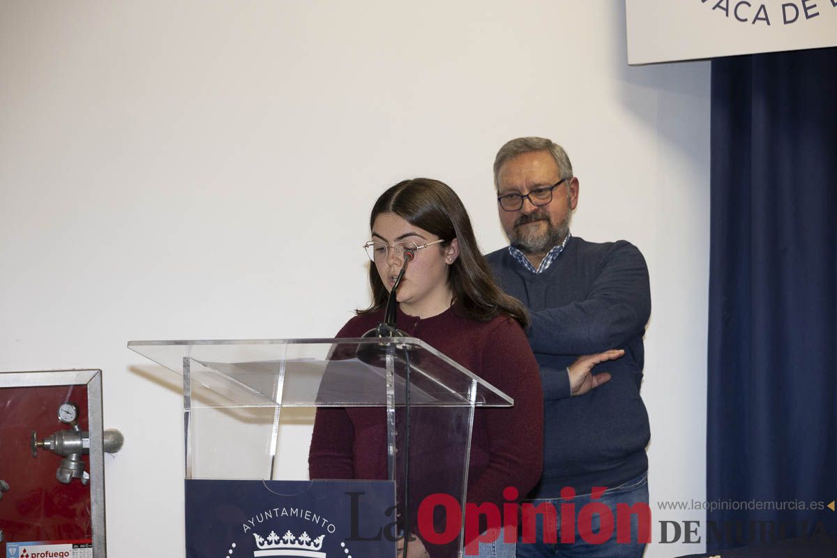 Entrega de los premios por el 'Día de la Fraternidad' en Caravaca