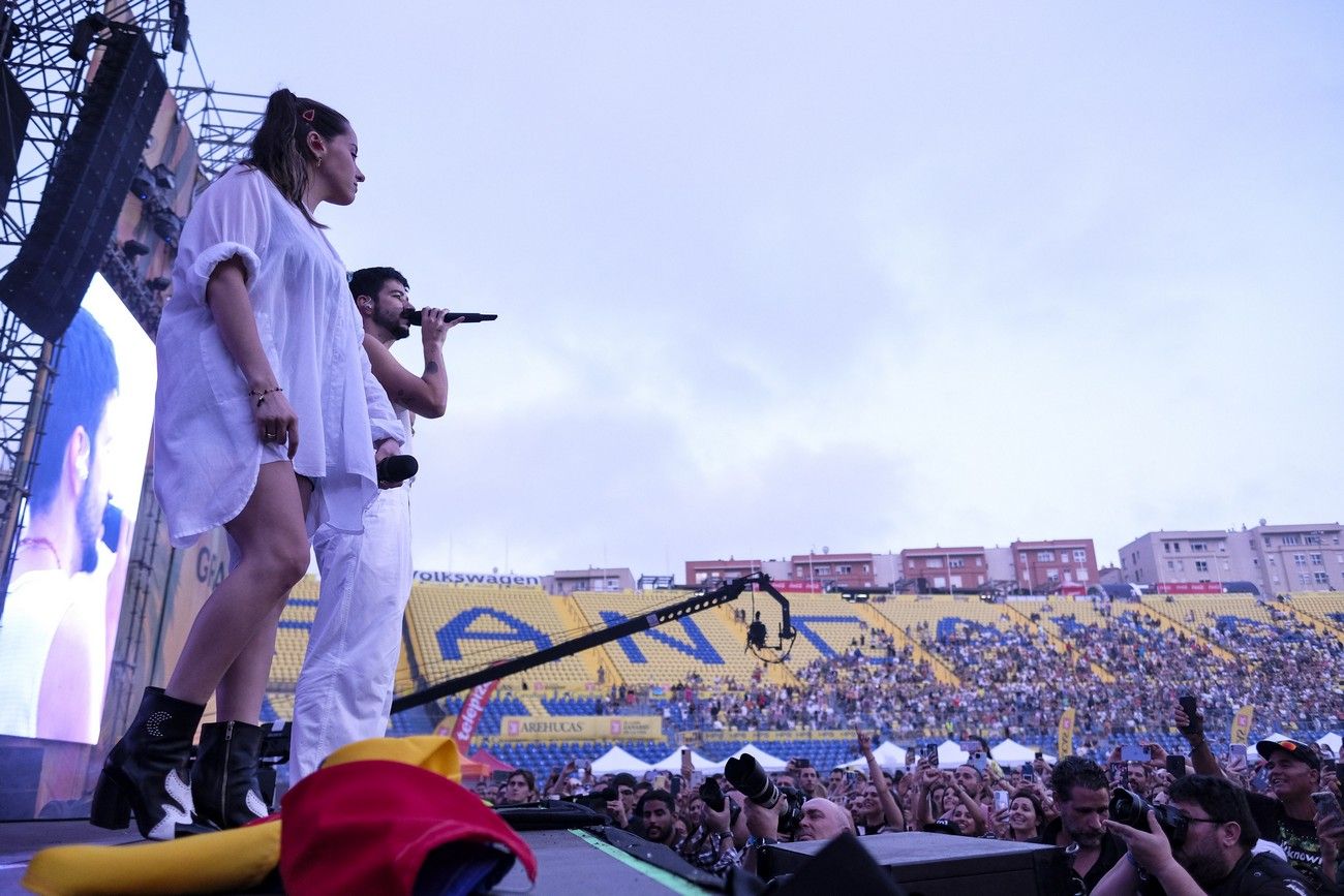 Concierto de Residente y Camilo en el Granca Live Fest