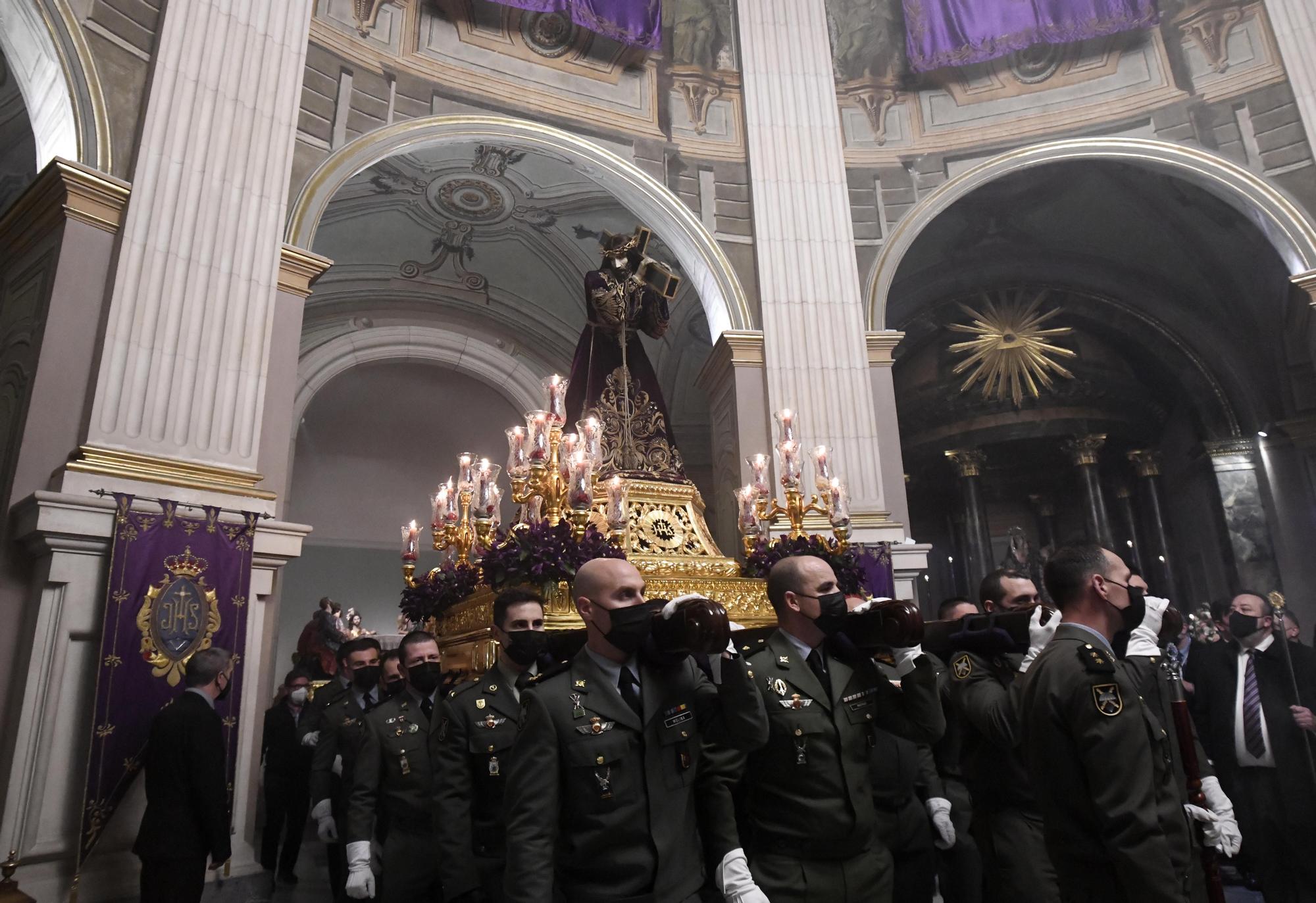 Traslado de Nuestro Padre Jesús al convento de las Agustinas